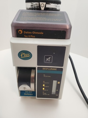 Datex ohmeda tec plus - 6,